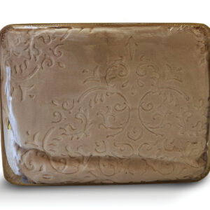 שמיכת קטיפה | בז'