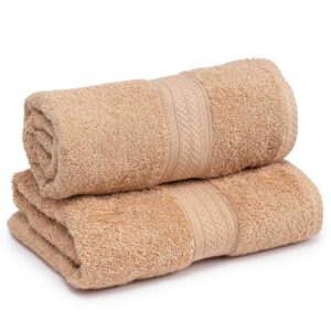 מגבת חלקה |  צבע קפה