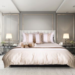 מצעי סאטן כותנה | דגם גולד