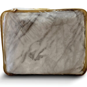 שמיכת קטיפה | שיש אפור