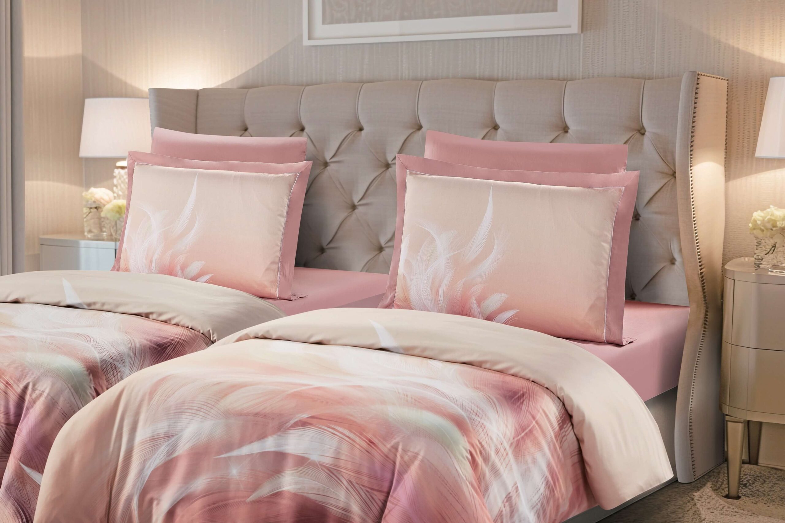 שנהב-045 ורוד נוצות