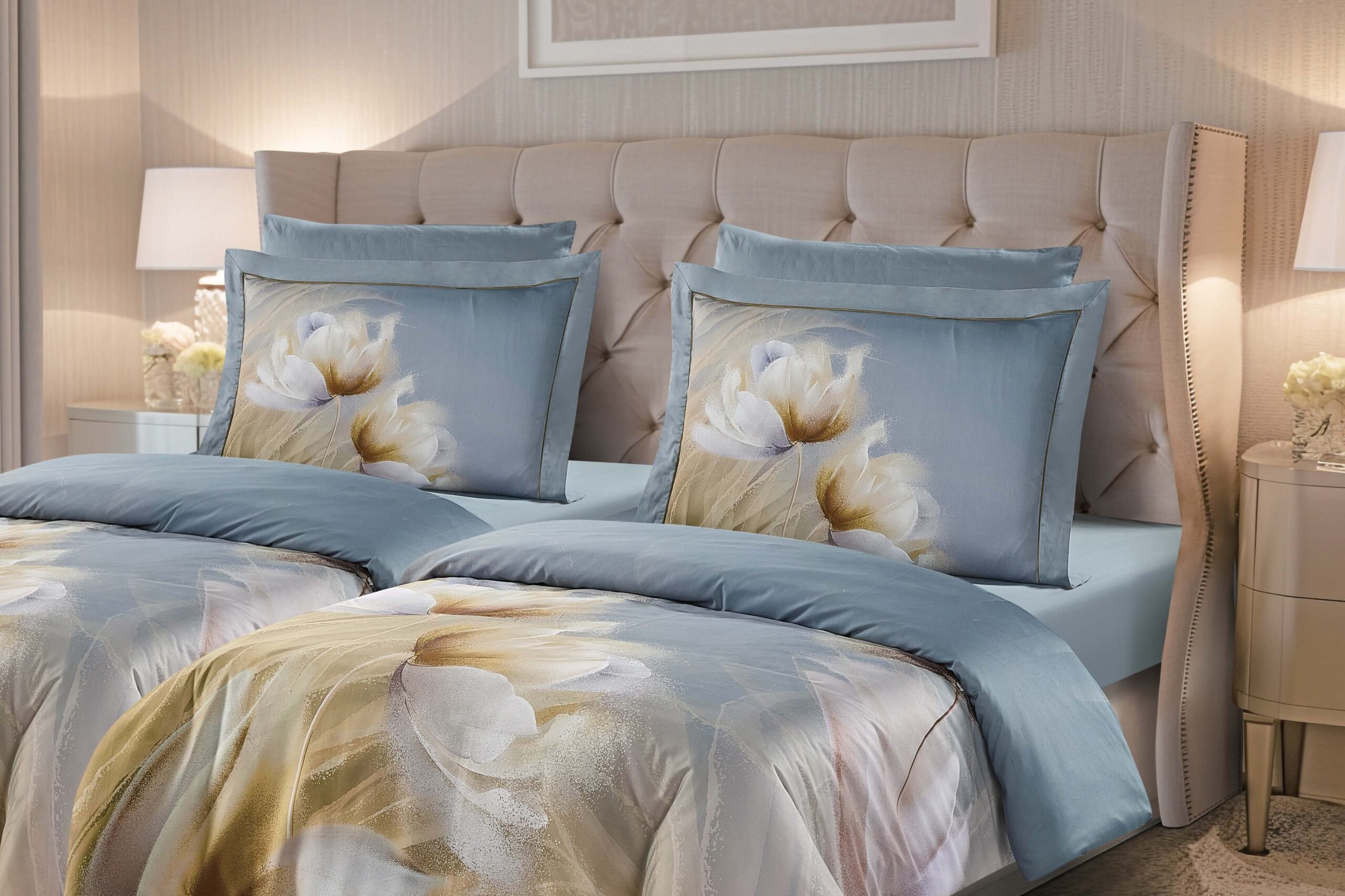 שנהב -049 כחול פרחים