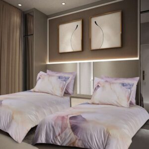 טוליפ צבעי מים זהב סגול-026