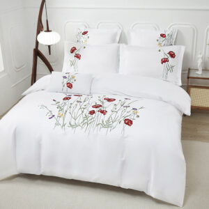 סט מצעים יוקרתי דגם רד גרדן