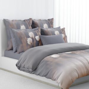 סט מצעים למיטה יהודית דגם בלו כותנה "סימפוני"