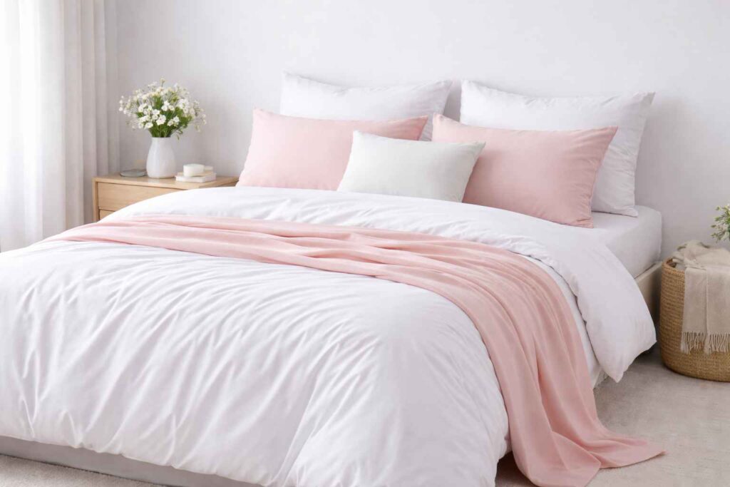 מצעים לבנים או צבעוניים