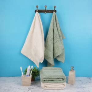 מארז מגבות פנים ורחצה